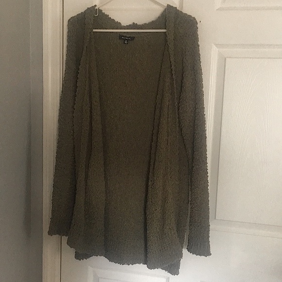 Jackets & Blazers - Dark green popcorn sweater